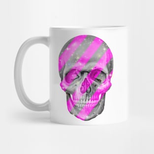 Pink Bling Skull Mug